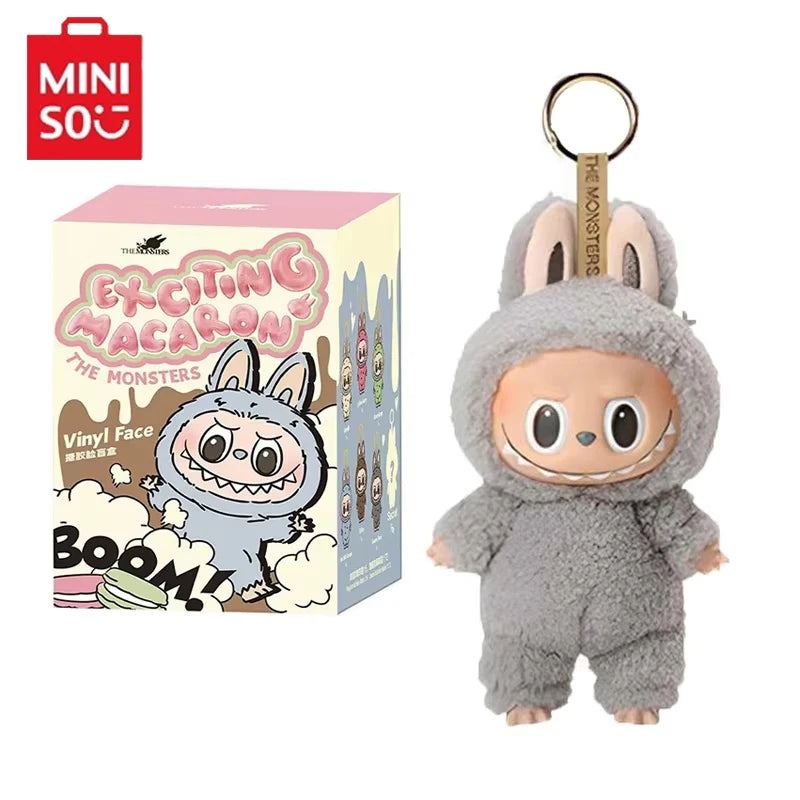 Miniso V1 Blind Box Hot-selling Anime Character Series PVC Pendant Doll Model Toy Cute Monster Keychain Kawaii Toy Birthday Gift