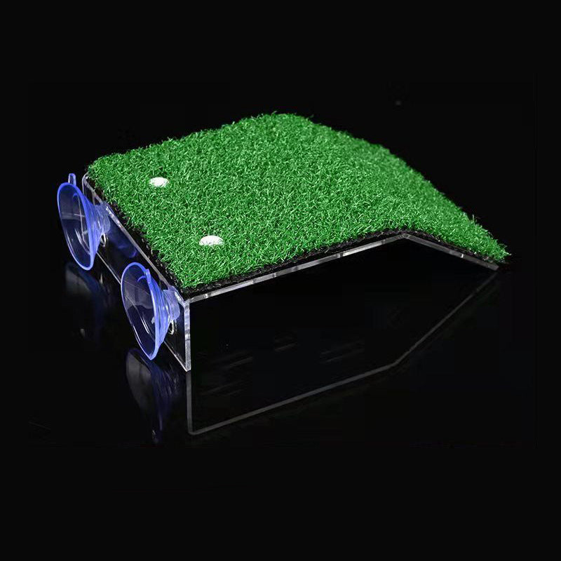 S/M/L Size Turtle Platform Float Decoration Terraces Grass Ramp Reptile Resting Moss Island Aquarium Accessories Habitat Decor