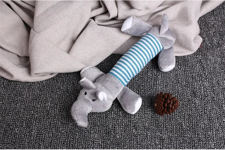 Pet Dog Toy Squeak Plush Toy For Dogs Supplies Fit for All Puppy Pet Sound Toy Funny Durable Chew Molar Cute Toy Pets Supplies