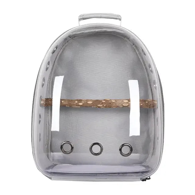 New Bird Carrier Small Pet Travel Bag for Small Parrot Lightweight Portable Backpack Transparent Pet Bird Cage
