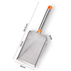 Stainless Steel Cat Litter Scoop with  Long Handle Kitten Sifter Sifter Litter Scooper  for Rabbits Pets Supplies Bunny