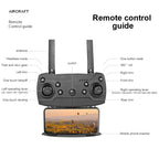 Professional HD E99Pro Drone 4k Dual WIFI fpv Quadcopter Aircraft with Obstacle Avoidance for Aerial Photography Drone Camera
