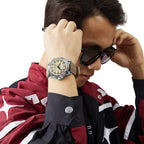 Top Brand NAVIFORCE  Men Quartz Watch Sports Shockproof Waterproof Leather Male Fashion Luxury WristWatch Casual Calendar Clock