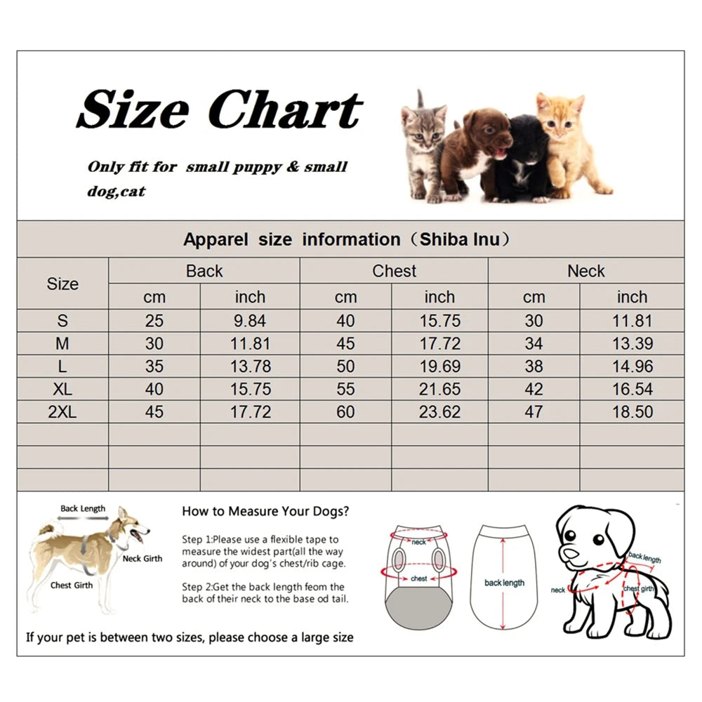 Cute Dog Hoodies Sweaters Soft Warm Fleece Puppy Sweatshirt Coat for Small Medium Dogs Chihuahua Yorkie Poodle Winter Pajamas
