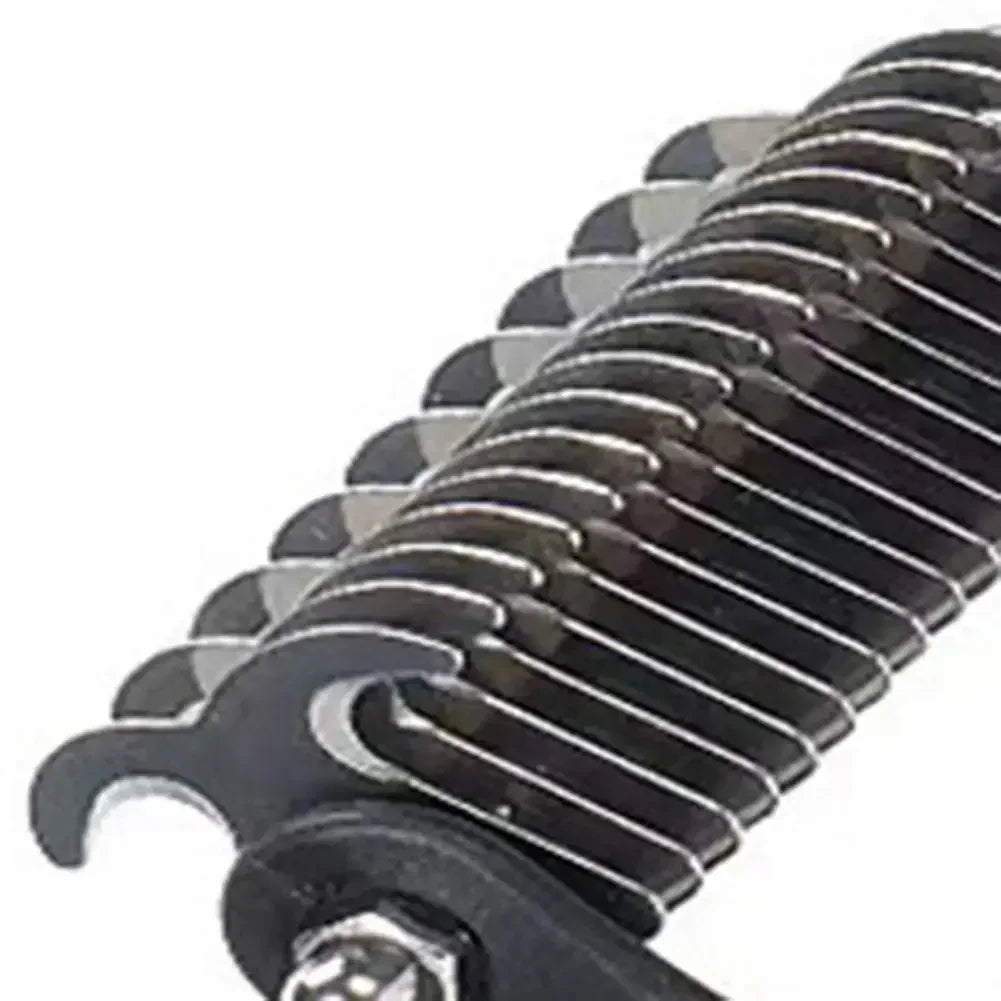 Pet Detangling Comb Handheld Dogs Cats Undercoat Rake Double-Sided Stainless Steel Teeth Deshedding Grooming Brush for Shedding