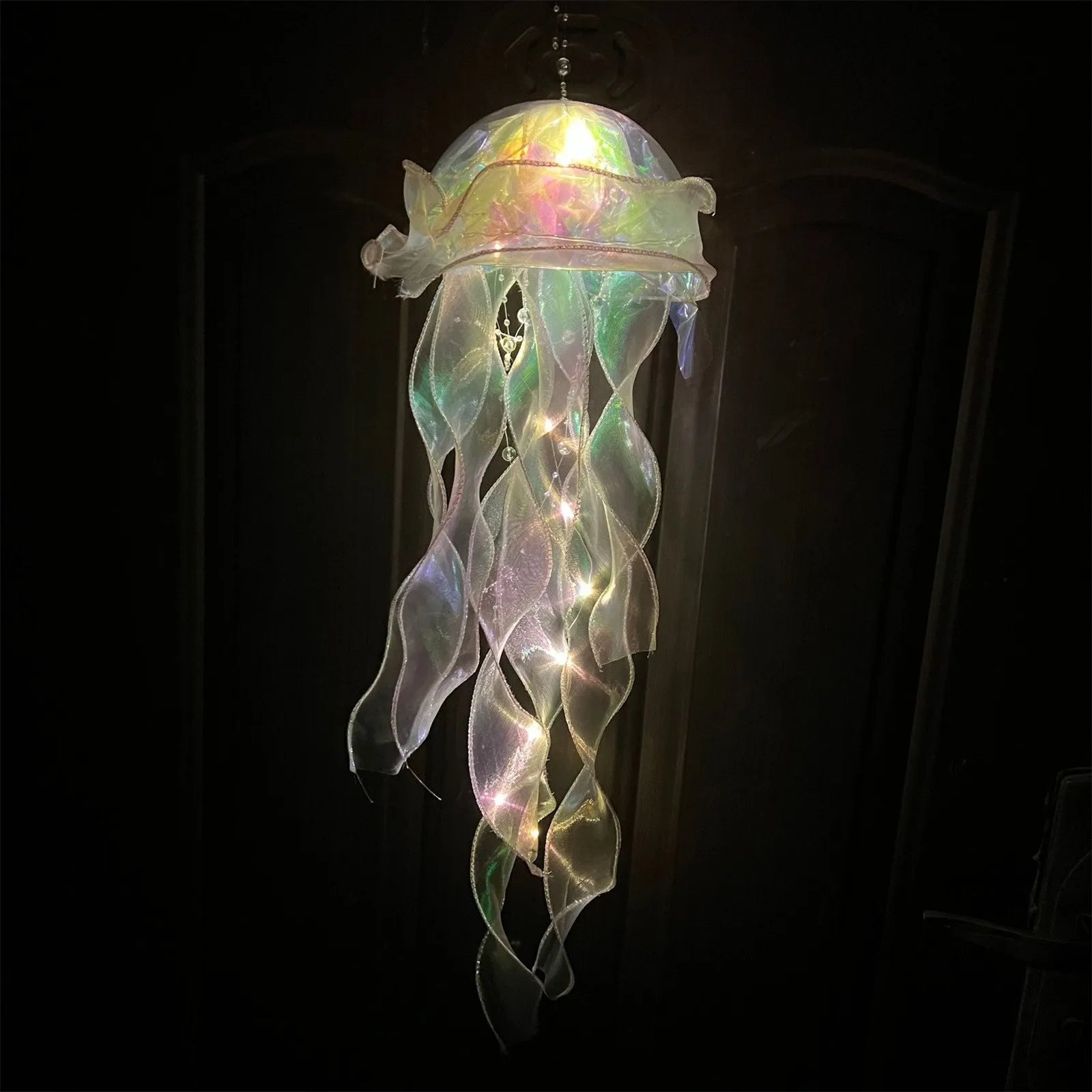 Jellyfish Pendant Lamp Portable Jellyfish Lamp Luminous Jellyfish Artificial Jellyfish Glowing Jellyfish Ornament Decoration