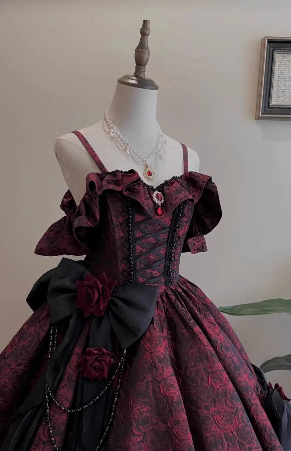 Japan Pink Lolita Wedding Floor-Length Dress Gorgeous Adult Formal Dress Heavy Industry 2024 New