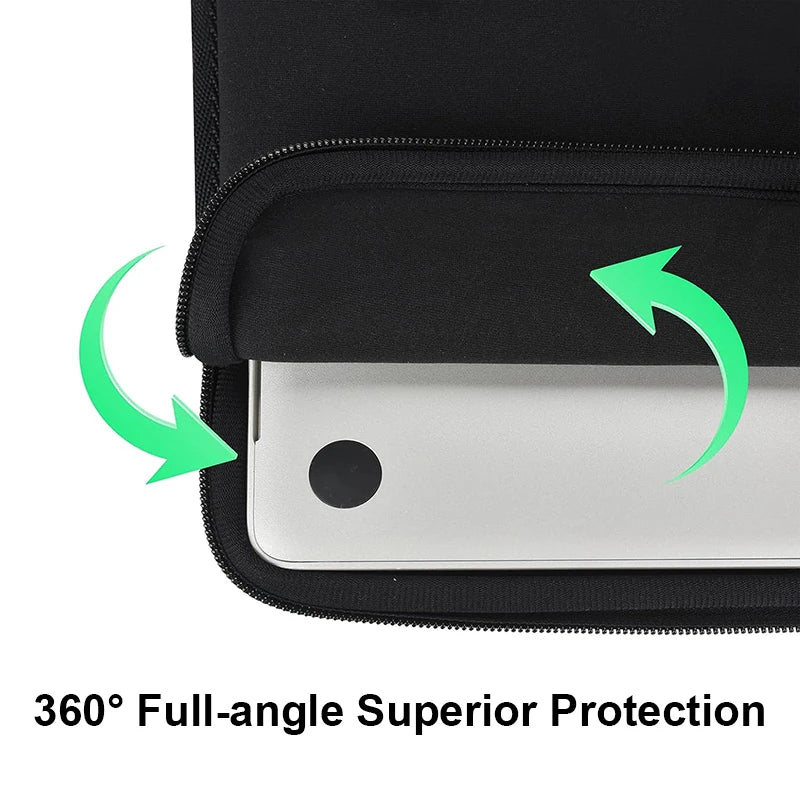 Laptop Case Notebook Sleeve Soft Laptop Cover Bag 11"12"13"14"15.6"for Macbook Air Pro Retina Xiaomi Huawei Matebook Dell Pouch