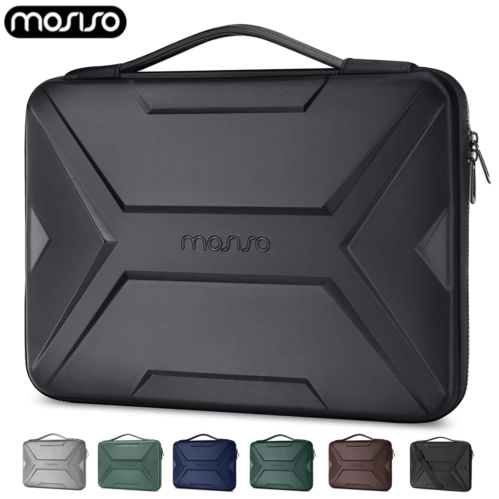 Laptop Sleeve Case Waterproof Notebook Carrying Case for MacBook Pro 13 14 15 16 M4 M3 M2 M1 Hard Shell Computer Handbag Cover