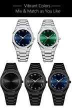 Modern Minimalist Personality Creative All-black Men's Watch Arabic Digital Sports Leisure Quartz Watch Unique Design Watch 2025