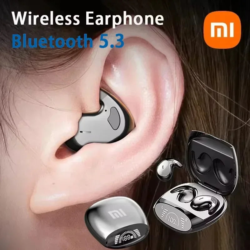 Xiaomi Bluetooth Wireless Headset MD528 Mini Noise Cancellation Touch Control HD Call Sports Running Headset with Microphone