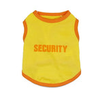 Police Suit Cosplay Dog Clothes Black Elastic Vest Puppy T-Shirt Coat Accessories Apparel Costumes Pet Clothes for Dogs Cats