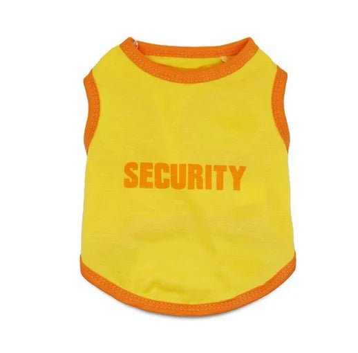 Police Suit Cosplay Dog Clothes Black Elastic Vest Puppy T-Shirt Coat Accessories Apparel Costumes Pet Clothes for Dogs Cats