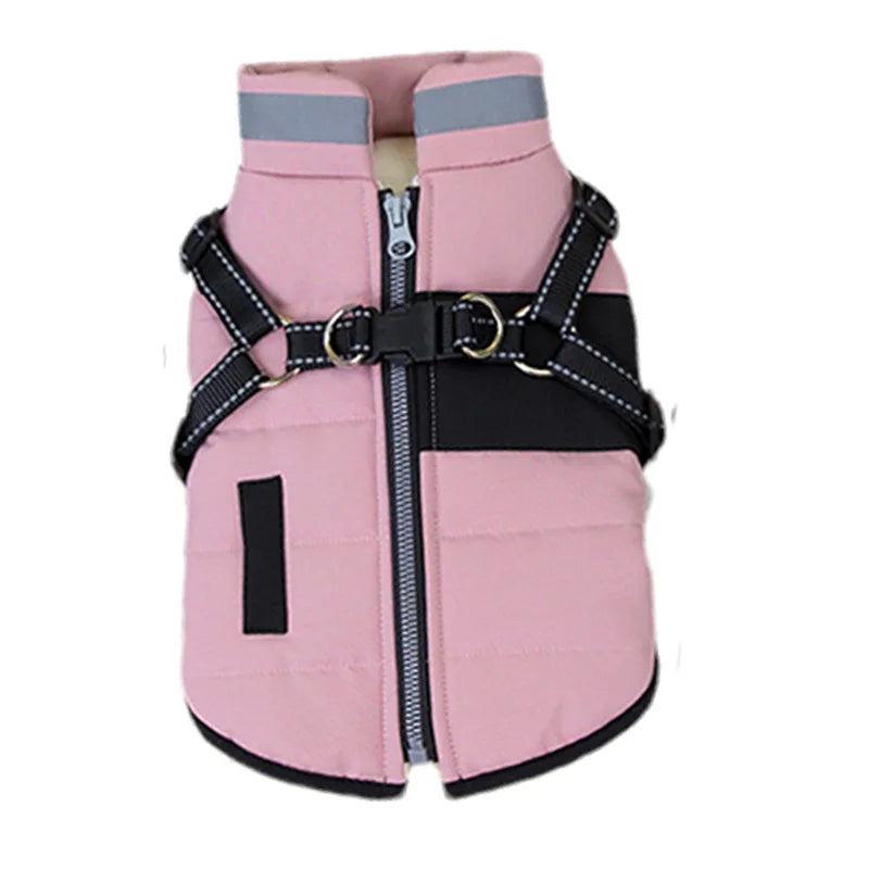 Winter Warm Pet Dog Clothes Reflective Puppy Jacket Thickened Pet Clothes for Small Medium Dogs Chihuahua Yorkie Clothing