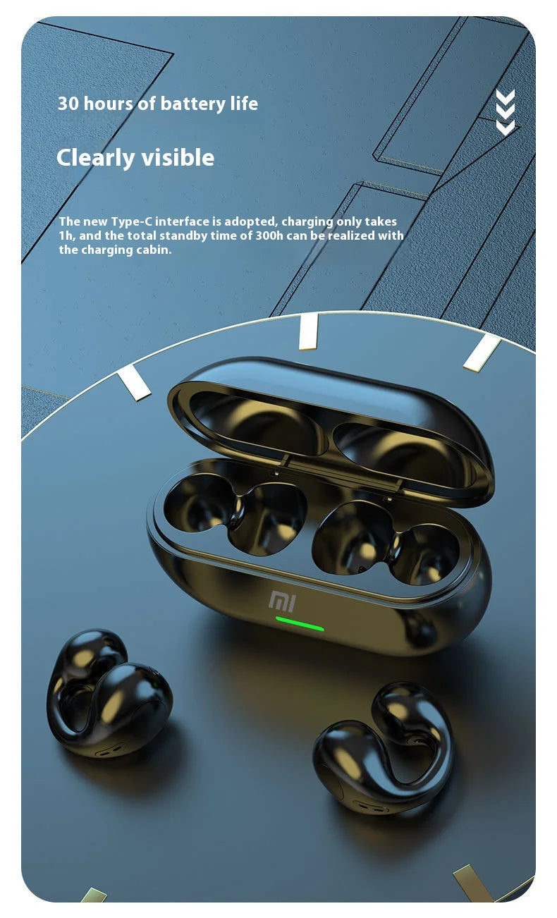 Xiaomi T75 Bluetooth Earphones Bone Conduction Wireless HiFi Stereo Sports Waterproof Earphones for Gaming and Music