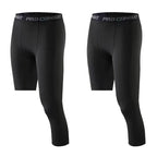 Men Elastic Compression Shorts Quick Dry Casual Basketball Shorts Man Gym Sport Tights Running Shorts Male Clothing Streetwear