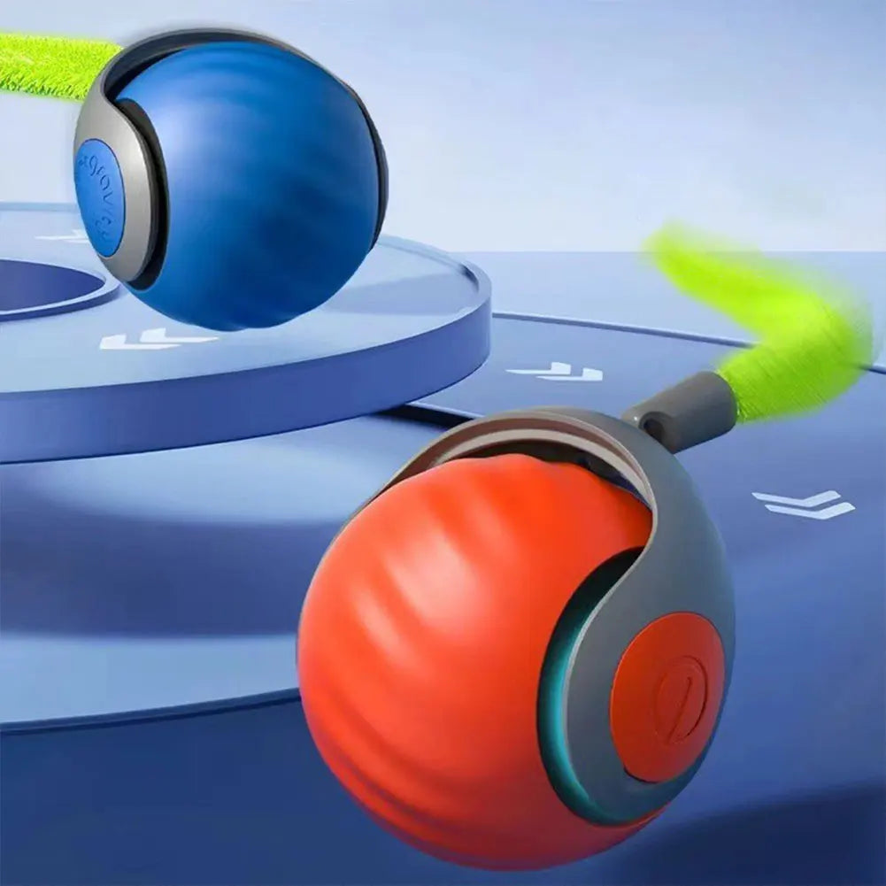 Speedy Tail 2.0 Cat Toys,2025 New Generation Smart Interactive Cat Toy Ball,Two Speed Adjustment, Automatic Moving Cat Toy Ball