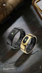 For Xiaomi Smart Ring Bluetooth Health Monitor Heart Rate Blood Oxygen Sleep Temperature Gesture Control Waterproof Sport Rings