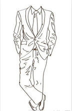 Ivory Linen Suit Custom Made Men White Linen Blazer And Pants Mens Linen Suits For Wedding Tuxedos For Men Tailored Groom Suit