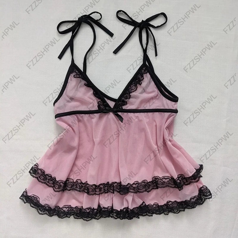 Punk Y2k Tank Top Unique Harajuku Grid print Rock Goth Casual Crop top K-Sweet Hiphop Sleeveless Top Vintage Vest Cute Cleanfit