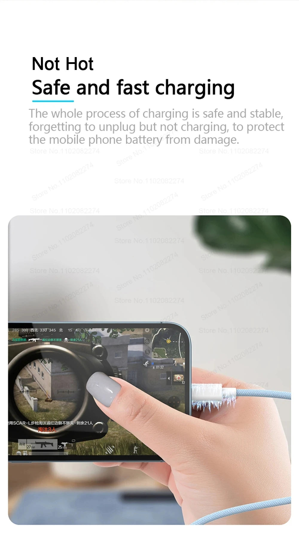 20W USB A to L Color Cable For iPhone 14 13 12 11 Pro XS Max XR XS X SE 8 7 Plus PD Fast Charge Type C Braid Cables Accessories