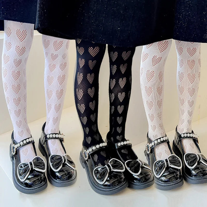 Girl Mesh Pantyhose, Fashion Nylon Girls Stocking,  Elasticity Girl Gift Children's Tights Children