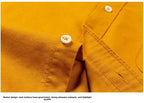 2025 Cotton Stand-up Neck Oxford Spinning Anti-wrinkle Casual  Spring  Autumn New Men's Shirt Jackets  Long Sleeve Shirt Men's