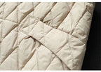 2024 New Autumn Winter Parkas Women Puffer Vest Loose Cropped Stand Collar Sleeveless Vest Jackets Down Cotton Padded Waistcoat