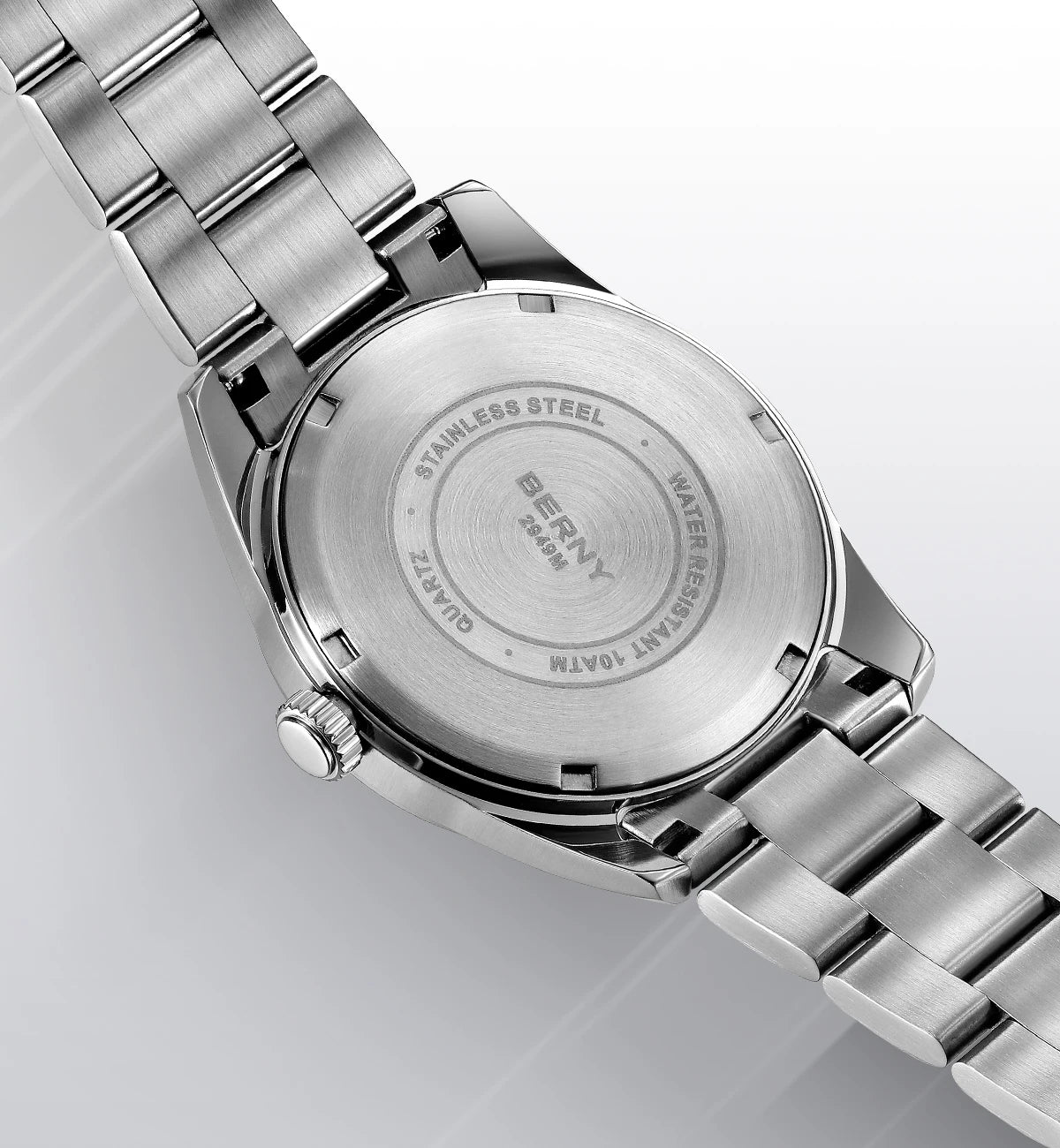 BERNY Watches for Men Luminous AR Sapphire Classic Dress Business Quartz Men's Watch 10ATM Elegant Fashion Casual Wristwatch