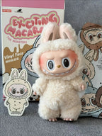 New Generation Labu Monsters Heartbeat Macaron Enamel Face Tabletop Ornament Plush Series  Keychain Birthday For Kid  Decoration