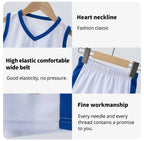 2/4 Pieces Of Summer Children's Quick-drying Sports Suit Boys Running Vest girls Casual Joker Shorts Breathable Short Sleeves