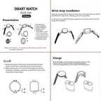 Smart Watch Sport Fitness Bracelet Control Music Message Display Pedometer Bluetooth Connect Smartwatch 116 Alarm Clock Weather
