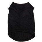 Police Suit Cosplay Dog Clothes Black Elastic Vest Puppy T-Shirt Coat Accessories Apparel Costumes Pet Clothes for Dogs Cats