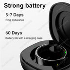 For Xiaomi Smart Ring Bluetooth Health Monitor Heart Rate Blood Oxygen Sleep Temperature Gesture Control Waterproof Sport Rings
