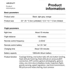 Professional HD E99Pro Drone 4k Dual WIFI fpv Quadcopter Aircraft with Obstacle Avoidance for Aerial Photography Drone Camera