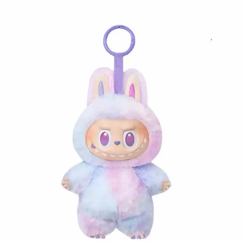 Bubble cloth vinyl blind box version 3.0 three-generation plush doll fashion tide play cute birthday gift pendant keychain.