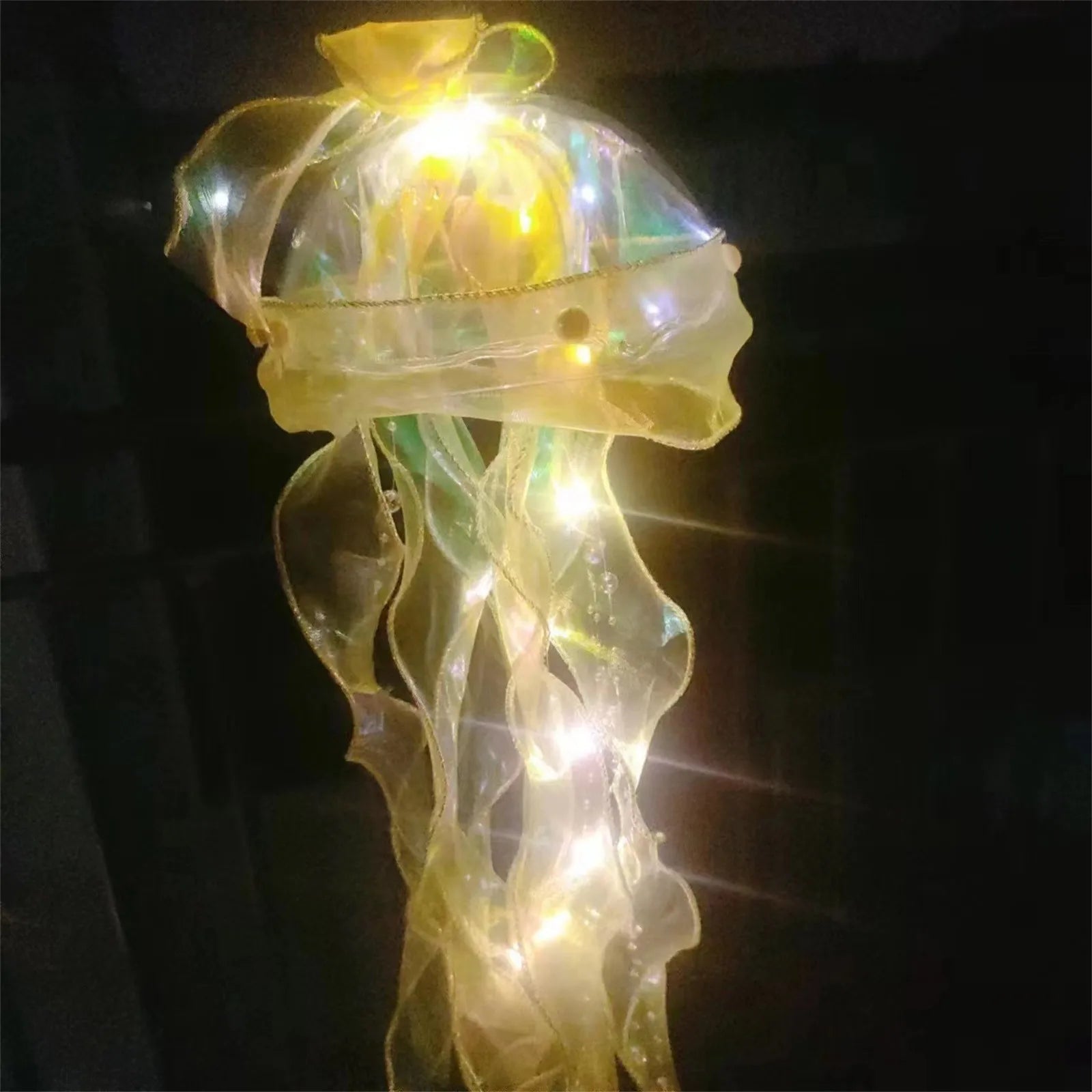 Jellyfish Pendant Lamp Portable Jellyfish Lamp Luminous Jellyfish Artificial Jellyfish Glowing Jellyfish Ornament Decoration