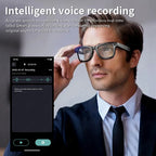 LIGE AI Smart Glasses 720P Camera Video Recorder Bluetooth Call 260mAh Battery Voice Assistant Control Sunglasses For Men Women