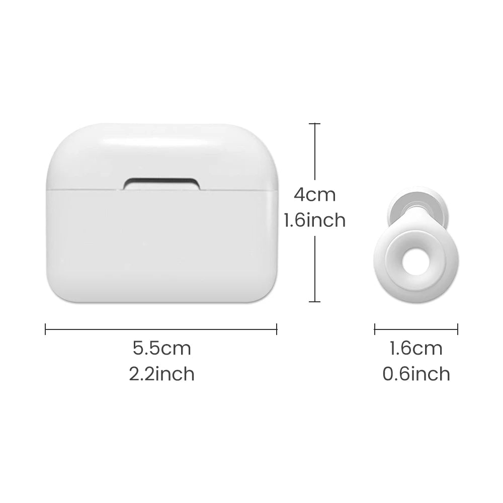 Silicone Ring Sleep Soundproof Earplugs Anti Noise Reduction 5 dB Noise Ring Earplug Mute Earplugs Adjustable Earphone Mute Tool