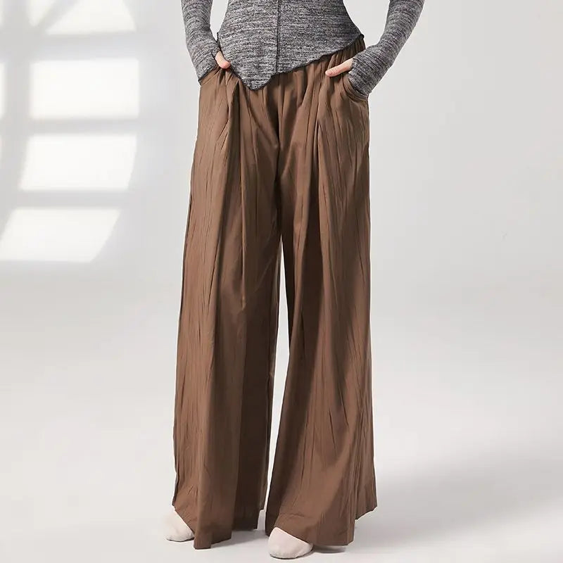 Modern Dance Practice Suit New Wide-leg Pants Chinese Classical Dance Suit Shape Female Teacher Dance Pants in Class
