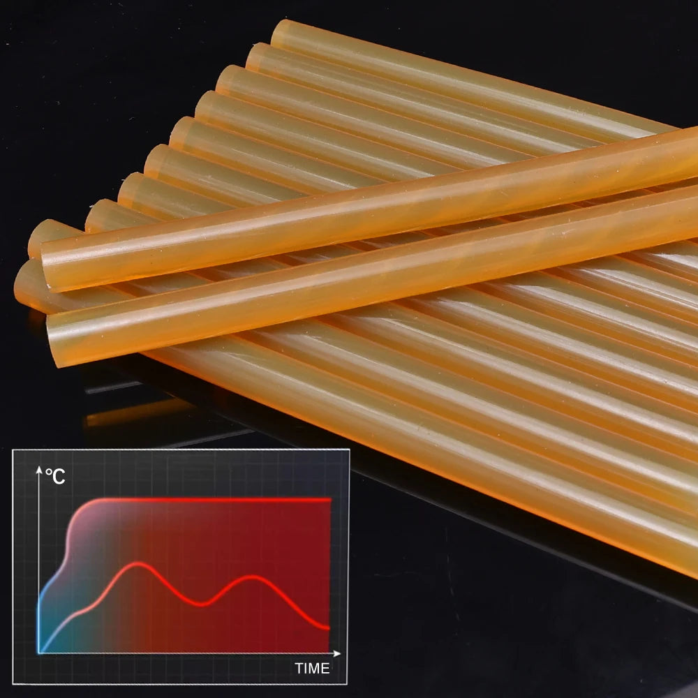 High Adhesion Hot Melt Glue Sticks 11mm 7mm Transparent Flexible EVA For Car Dent Repair Paintless Removal Crafting Tool Supply