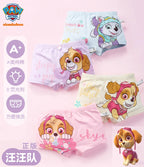 4PCS Genuine Paw Patrol Skye Girl Children Cotton Underwear Printing Panties Kids Short Panties Underpants Girls Briefs Panties