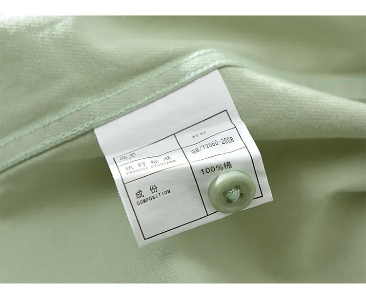 2025 Spring New Casual 100% Cotton Long Sleeve Shirt for Men Multi-color Simple Solid Color Classic Daily Shirts CM6651