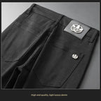WhiteJeans Men's High-End European Style Jeans Lightweight Luxury Trendy Long Pants Business Casual Pants For Spring 2024