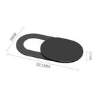 10/20Pcs Webcam Cover Shutter Slider Privacy Protective Cover For iPad Tablet Webcam Laptop PC Mobile Phone Lens Camera Sticker