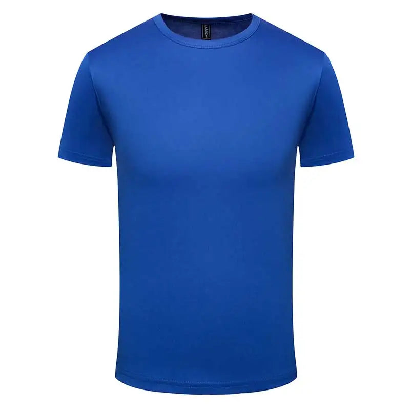 Multicolor Quick Dry T Shirt Summer Short Sleeve Fitness Shirt Running Football Jersey Training Workout Breathable Sportswear