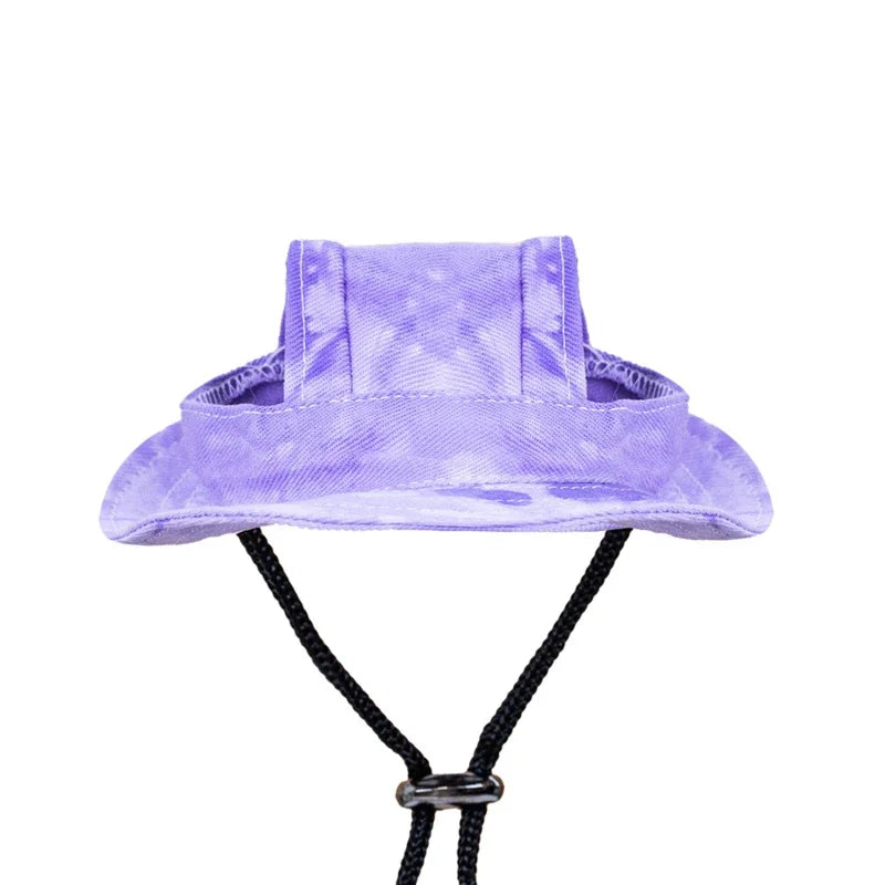 Dog Hat Cat Sunscreen Hats Cute Cap Outdoor Sports Hat with Ear Holes Adjustable for Small and Medium Dog Large Dogs Clothing