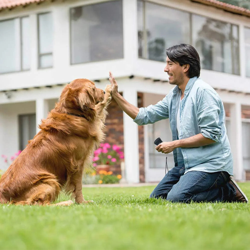 1pc Dog Repeller LED Ultrasonic From Dogs Anti Barking Device Laser Dog Repeller Training Device