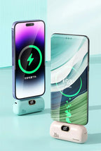 Oneplus  Mini Capsule 30000mAh Power Bank Portable Mobile Power Supply Emergency External Battery Fast Charger For iPhone Xiaomi