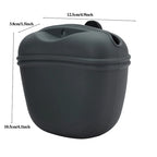 Portable Silicone Dog Treat Bag Outdoor Dog Treat Pouch for Training Feeding Bag Large Capacity Pet Trainer Waist Bag Dog Suppli
